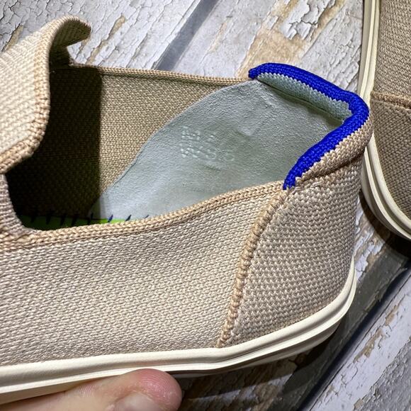 Rothy’s Canvas Slip On Loafers Womens Size 8.5 Sustainable Comfort Shoes - Picture 4 of 4